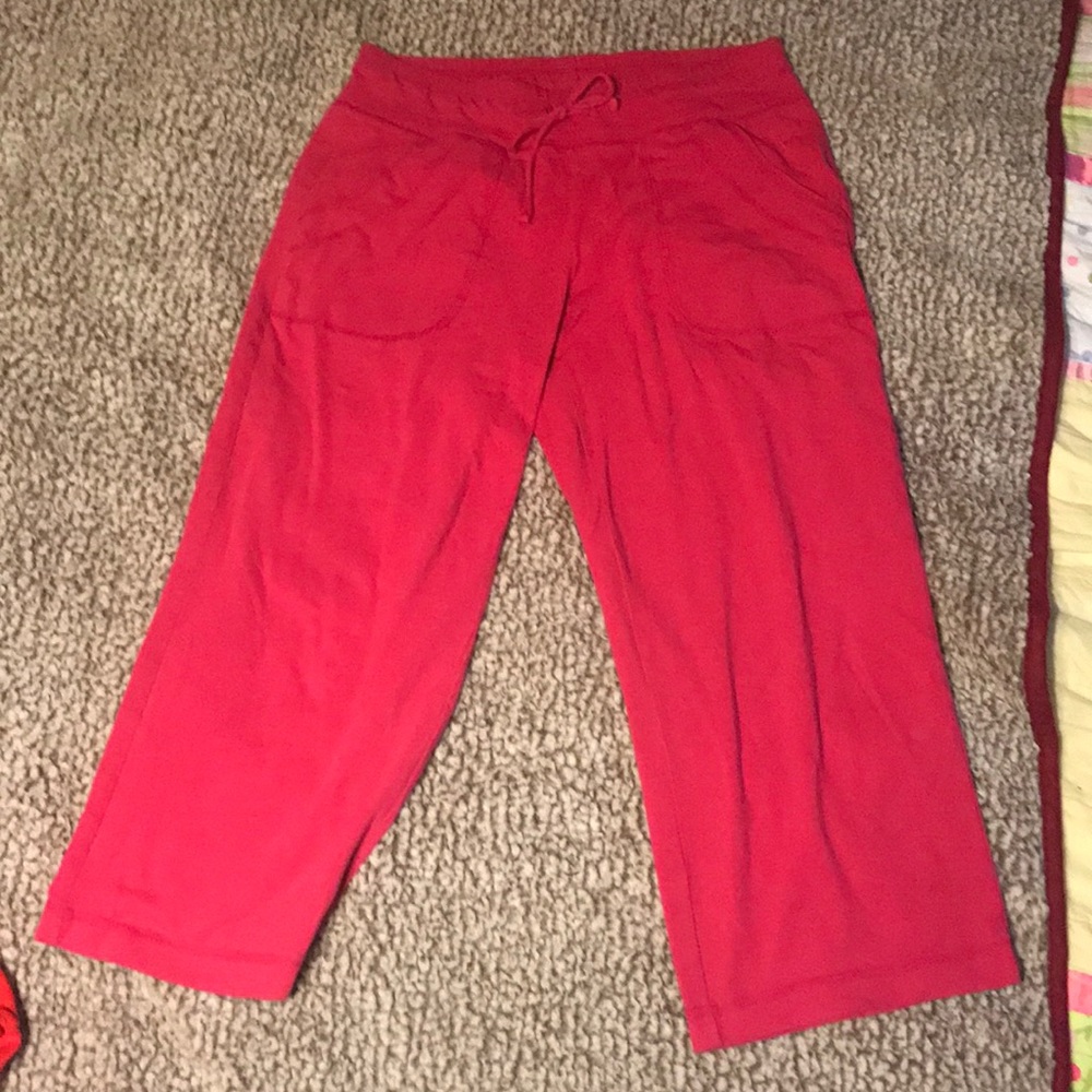 Kids (or small adult) pink sweatpants